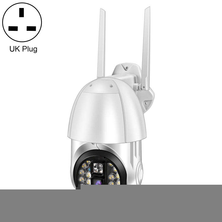 QX33 1080P Panoramic PTZ 360 Degree Rotating WIFI Camera, Support Day and Night Full Color & Two-...