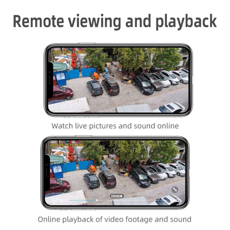 T21 1080P HD Solar Wireless IP Camera, Support Motion Detection & Infrared Night Vision & TF Card...