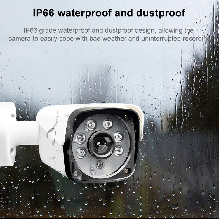 A4B3 / Kit 4CH 1080N Surveillance DVR System and 720P 1.0MP HD Weatherproof CCTV Bullet Camera, S...