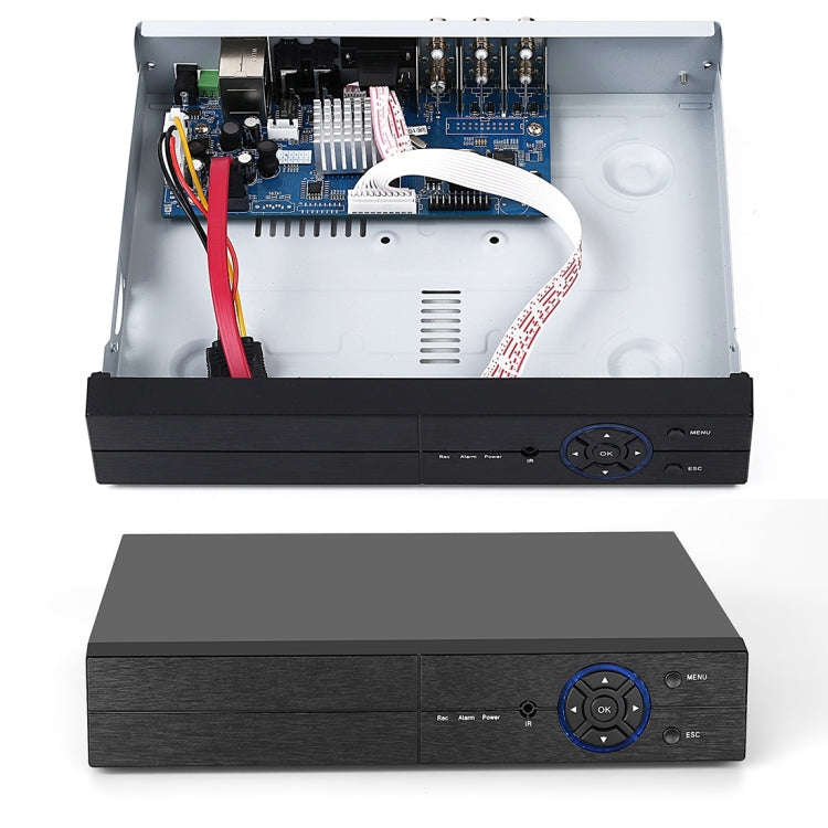 A4B3 / Kit 4CH 1080N Surveillance DVR System and 720P 1.0MP HD Weatherproof CCTV Bullet Camera, S...