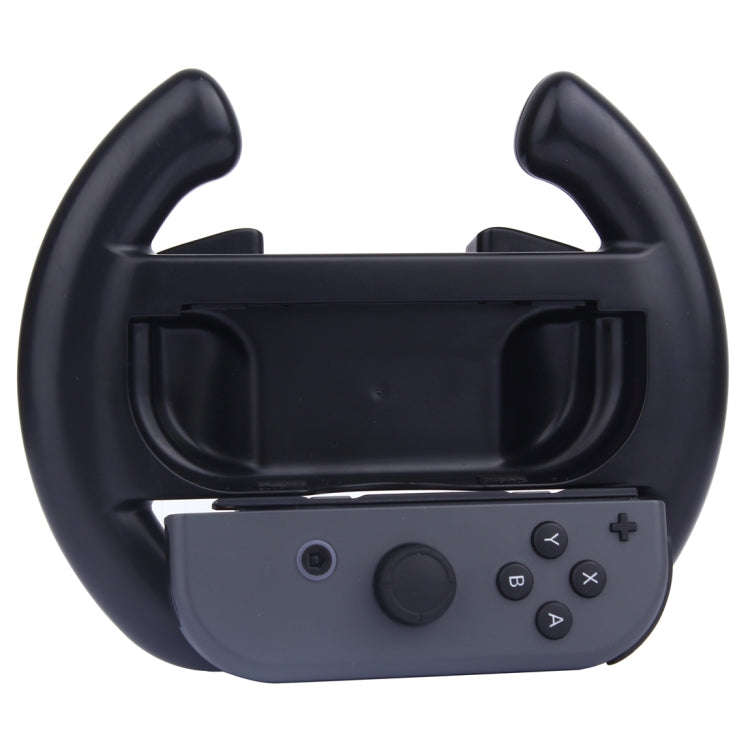 For Nintendo Switch Joy-Con Controller (Not Included) Semicircle Gaming Steering Wheel, Semicircl...