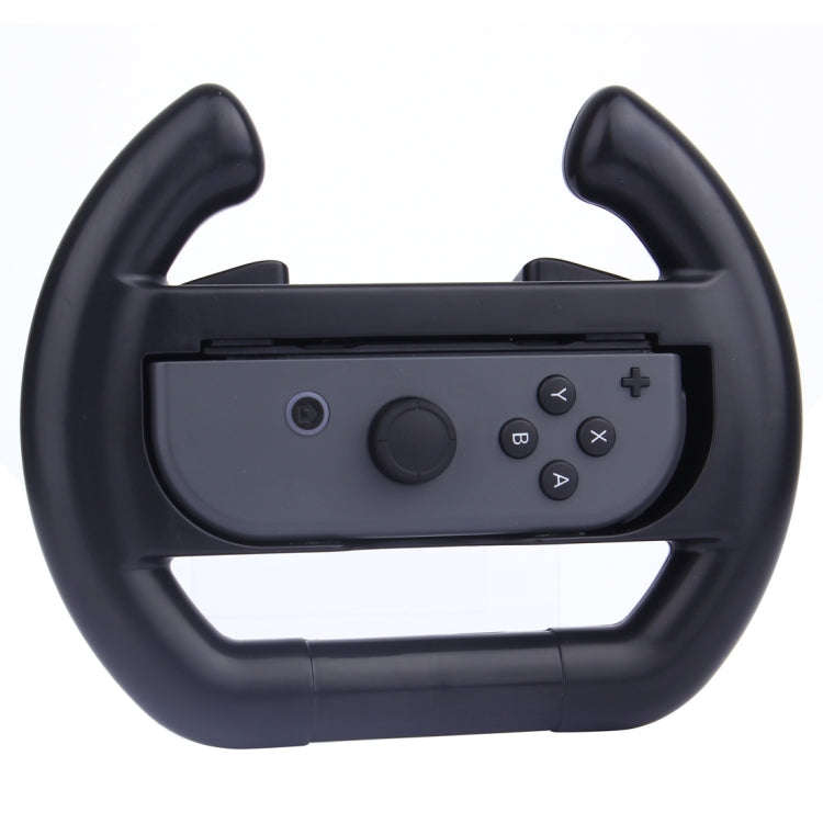For Nintendo Switch Joy-Con Controller (Not Included) Semicircle Gaming Steering Wheel, Semicircl...