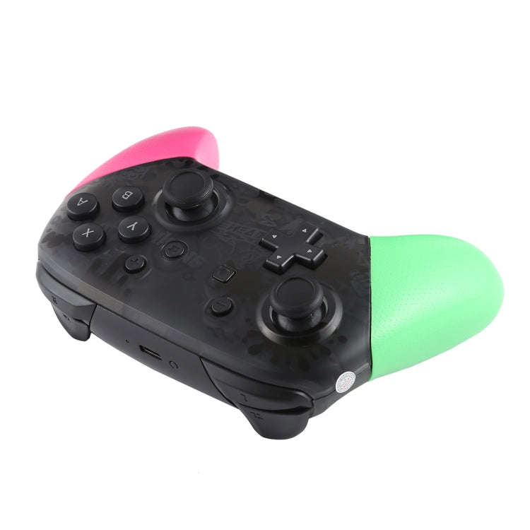 Wireless Game Pro Controller With Screenshot Vibration Function for Nintendo Switch(Green Pink), ...