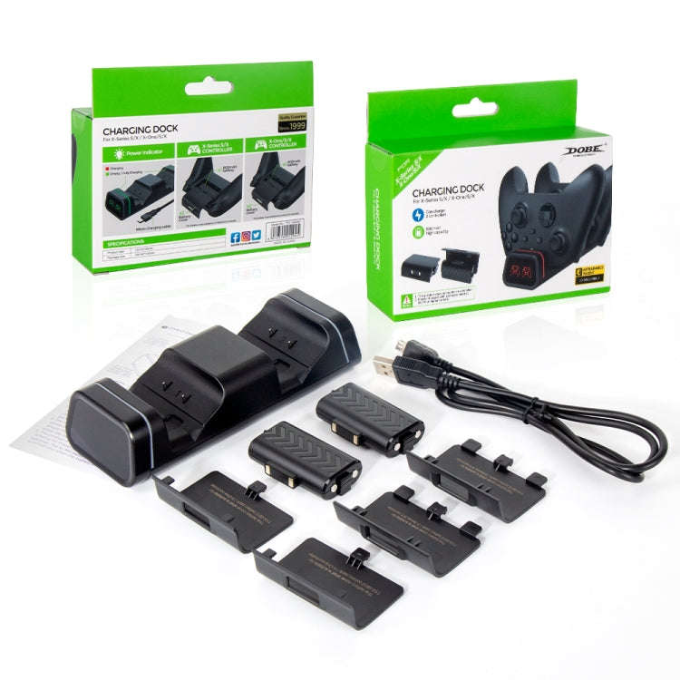 DOBE TYX-19006X Dual Charging Station With Battery For XBOX One, DOBE TYX-19006X