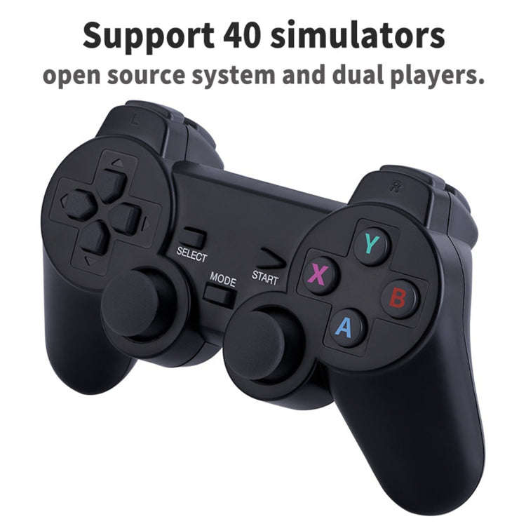 PS3000 32GB 4K Retro Game Stick with 2 Wireless Gamepads 3000+ Games Pre-installed, 32GB
