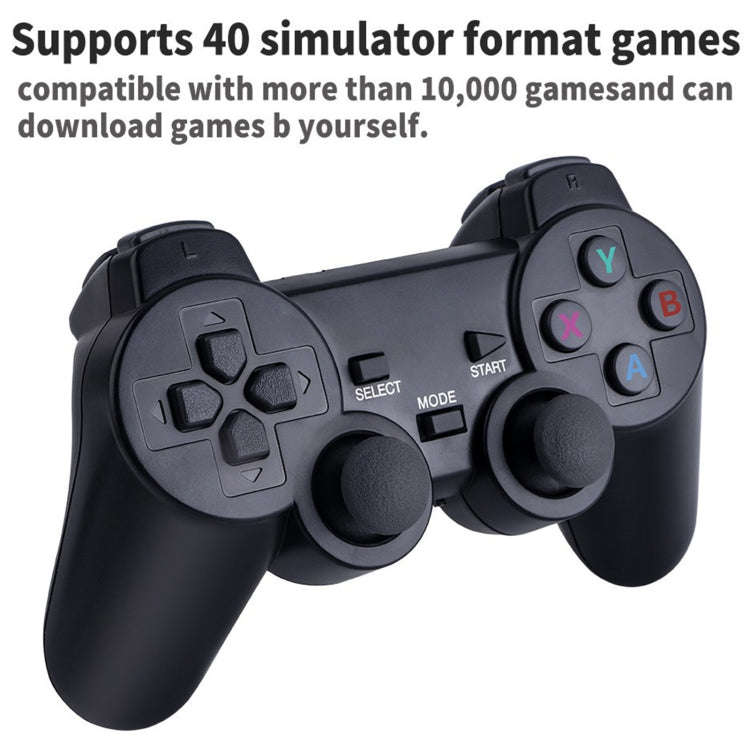 PS3000 32GB 4K Retro Game Stick with 2 Wireless Gamepads 3000+ Games Pre-installed, 32GB