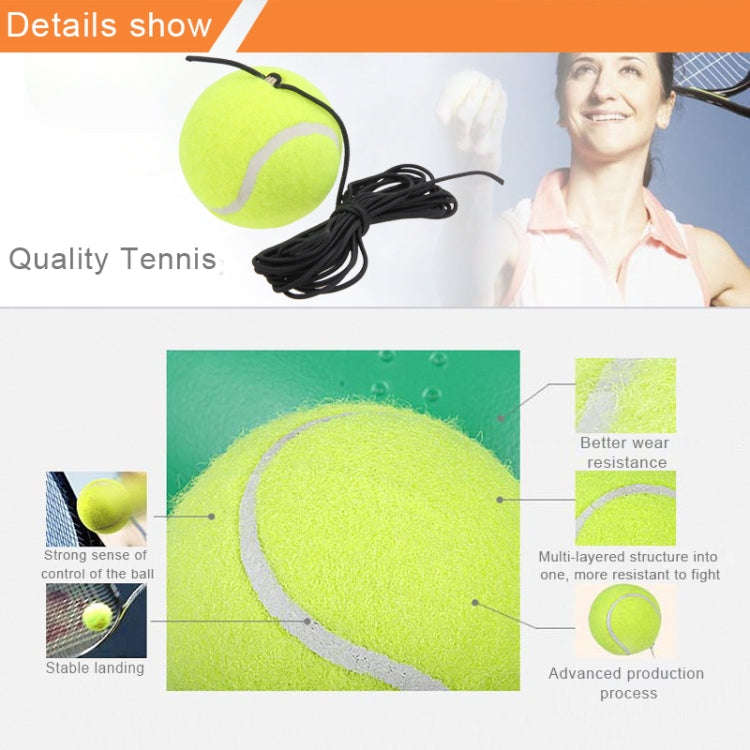 Tennis Trainer Set Rebound Baseboard Self-study Practice Training Tool Equipment Sport Exercise w...