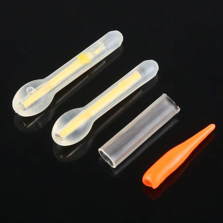 10 Packs Bulb Shape Luminous Float Night Fishing Light Stick, Visibility: 30m, Size: 3.0 x 25mm, ...