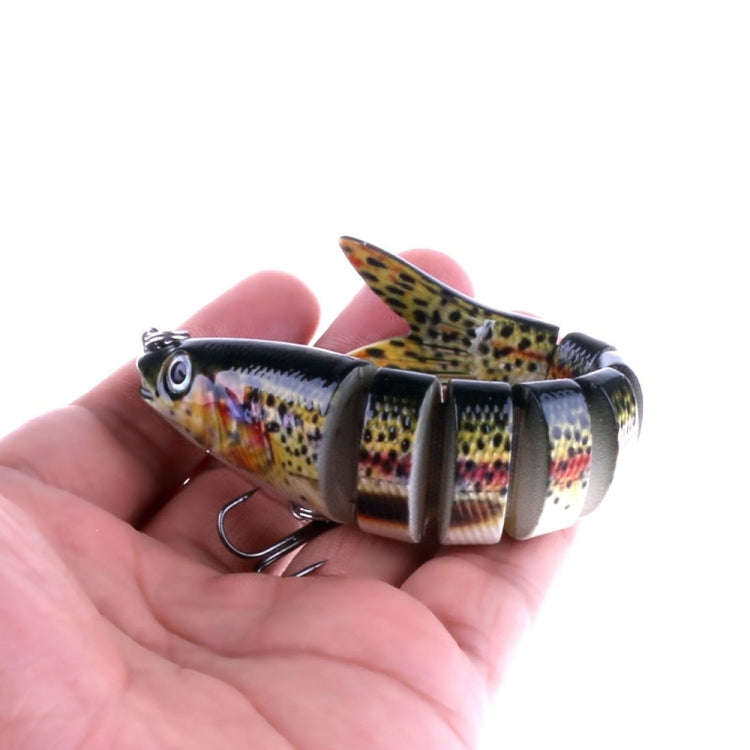 HENGJIA JM024-X 6# 13.6cm 18.7g Multi-section Plastic Hard Baits Artificial Fishing Lures with Tr...