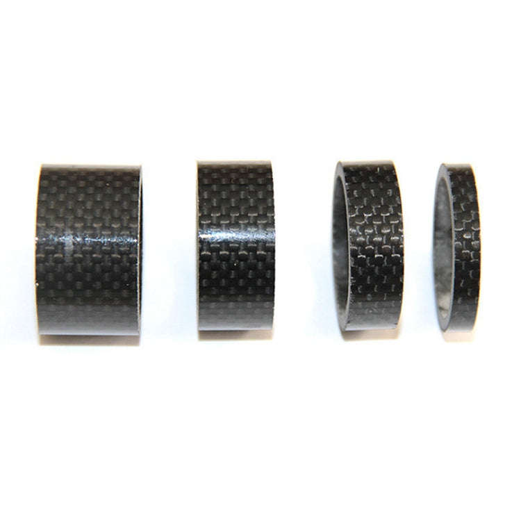 Bicycle Front Fork Headset Carbon Fiber Gasket Stem Wrist Backing Ring 3K Carbon Fiber 5 / 10 / 1...