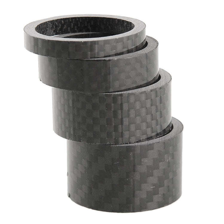 Bicycle Front Fork Headset Carbon Fiber Gasket Stem Wrist Backing Ring 3K Carbon Fiber 5 / 10 / 1...