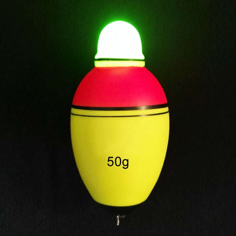 Fishing Tackle Electronic Nightlight Floater Luminous Float Bobber, 3.5cm/30g, 3.9cm/40g, 4.2cm/5...