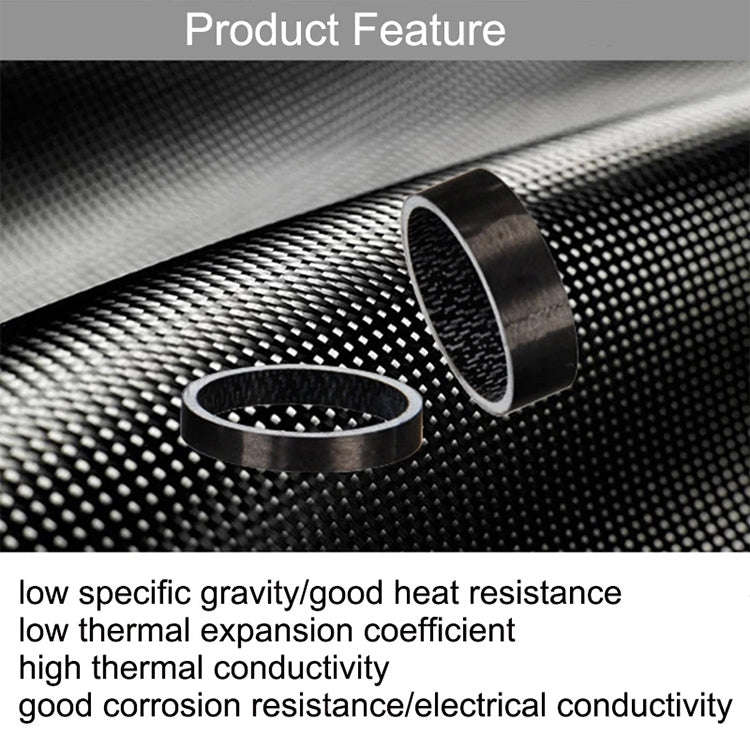 5 PCS GUB TC-004 Carbon Bicycle Spacer Set