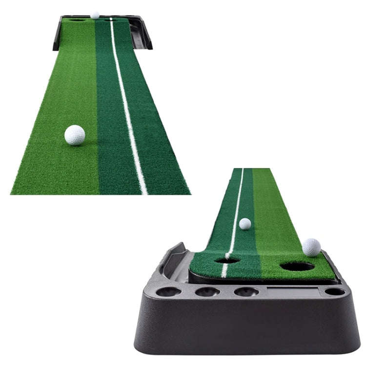 PGM Golf Mini Putting Mat Push Rod Trainer 2.5m, without Auto Ball Return Fairway, 2m, without Au...
