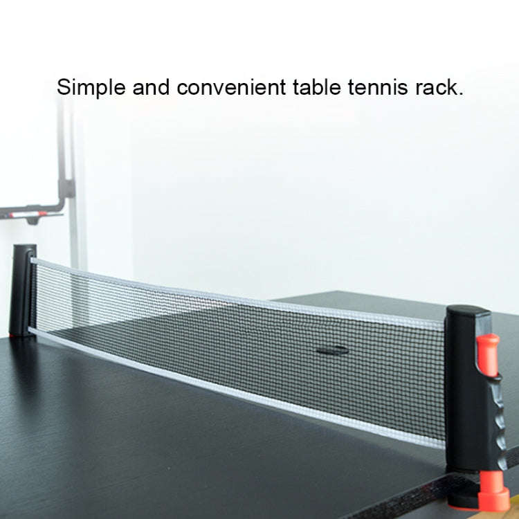 REGAIL Retractable Portable Table Tennis Net Rack, REGAIL  Table Tennis Net Rack(Black Grey), REG...