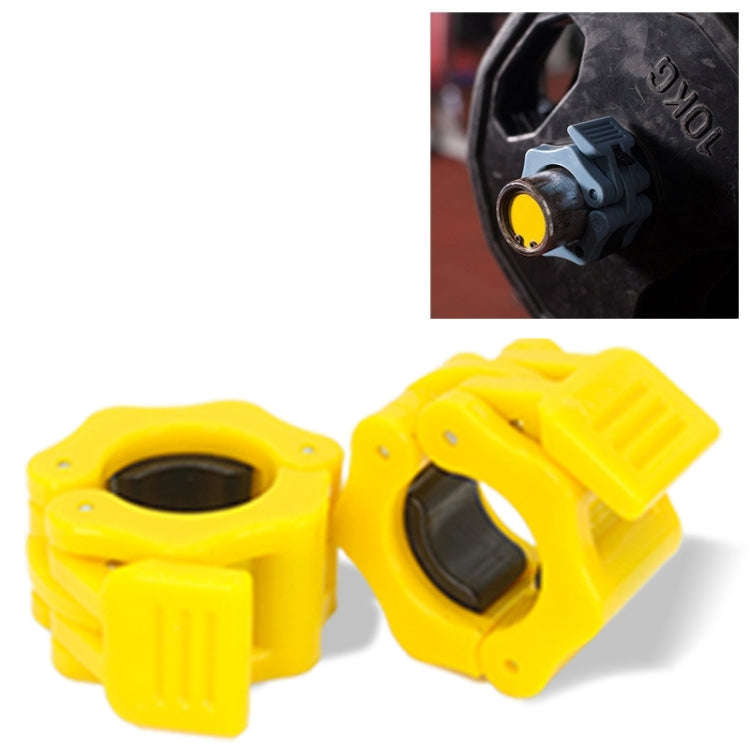 Fast Austrian Bar Chuck Lock Barbell Plastic Buckle, Diameter: 25mm(Black), 25mm