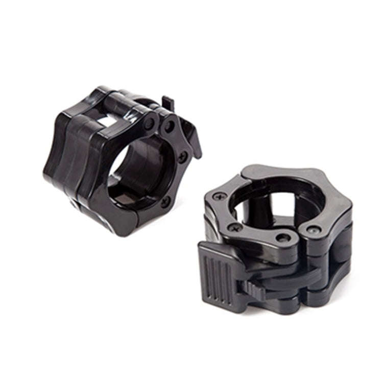 Fast Austrian Bar Chuck Lock Barbell Plastic Buckle, Diameter: 25mm(Black), 25mm
