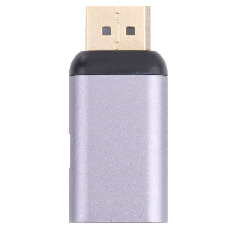 2 in 1 4K 60Hz DP Male to USB-C / Type-C Charging + USB-C / Type-C Female Adapter, DP