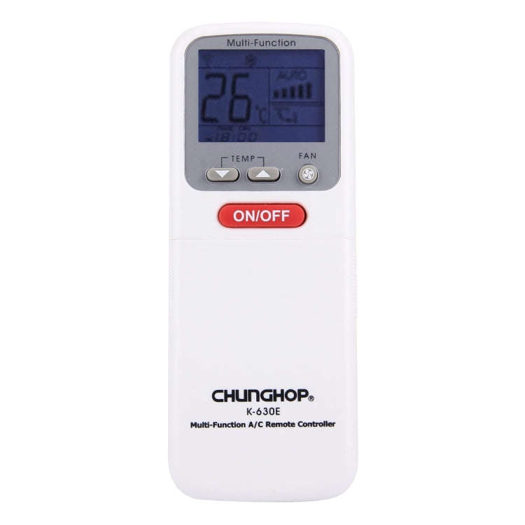 CHUNGHOP K-630E Universal LCD Air-Conditioner Remote Controller, K-630E