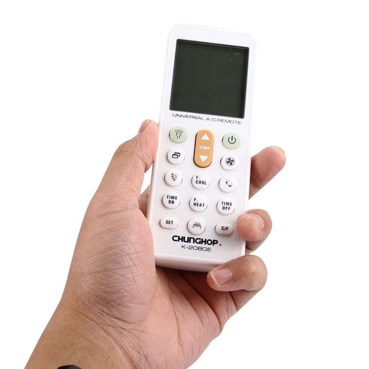 CHUNGHOP K-2080E Universal LCD Air-Conditioner Remote Controller, K-2080E