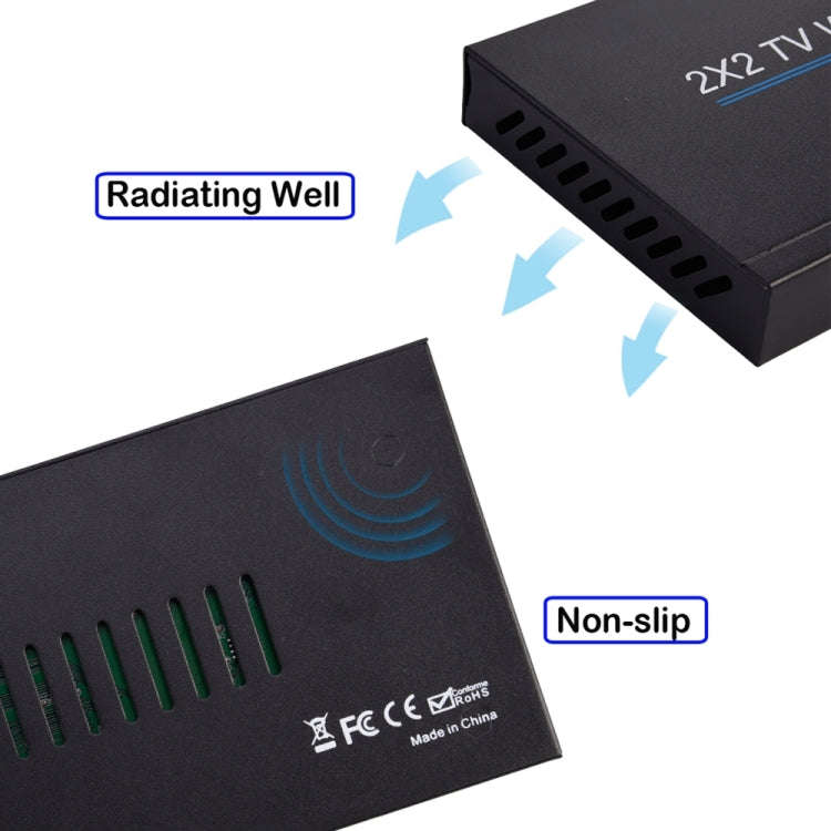 BT14 Ultra HD 4K x 2K 2X2 HDMI TV Wall Controller Multi-screen Splicing Processor, BT14 Ultra