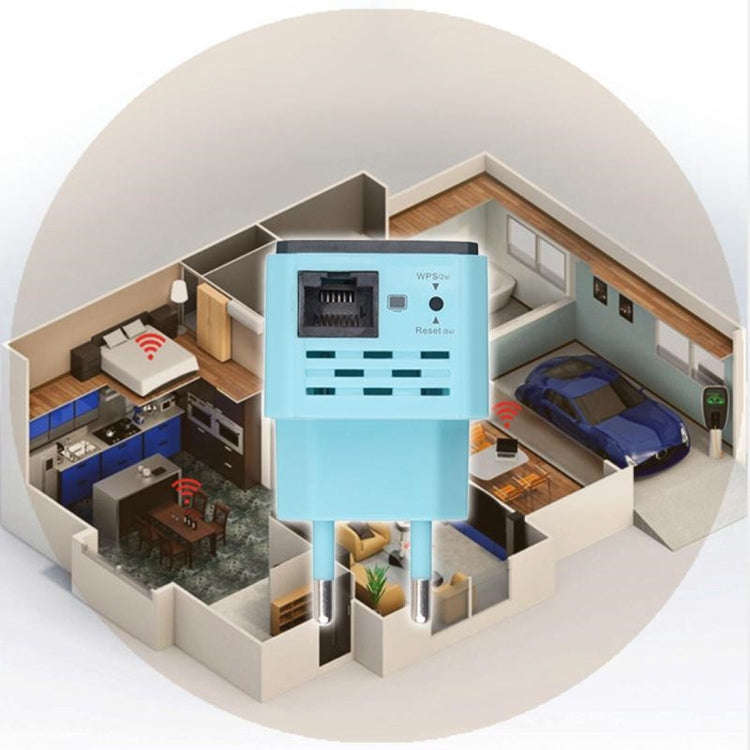 300Mbps Wireless WiFi Range AP / Repeater Signal Booster, EU Plug, WiFi Range AP
