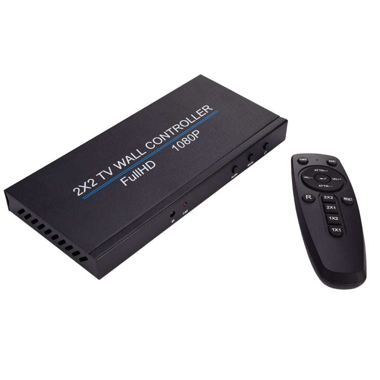 BT14 2X2 HDMI TV Wall Controller Multi-screen Splicing Processor, BT14