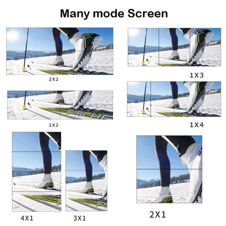 BT14 2X2 HDMI TV Wall Controller Multi-screen Splicing Processor, BT14