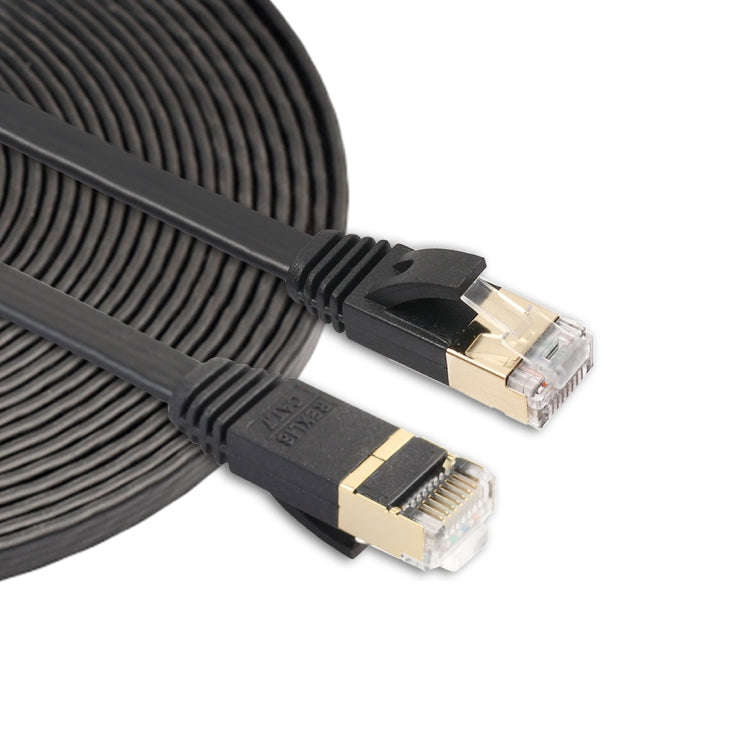 5m CAT7 10 Gigabit Ethernet Ultra Flat Patch Cable for Modem Router LAN Network - Built with Shie...