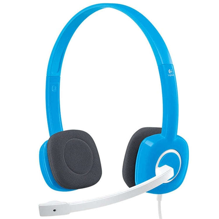 Logitech H150 Wired Headphone Dual 3.5mm Earphone Gaming Headset Stereo with MIC, H150