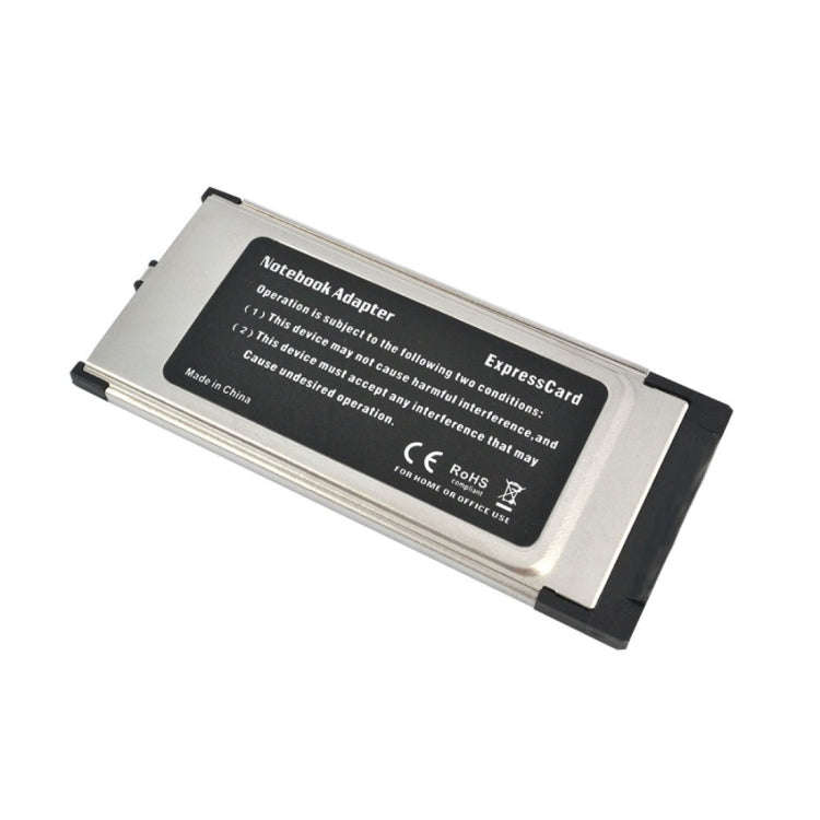 2 Ports USB 3.0 5Gbps PCI 34mm Slot Express Card for Laptop / Notebook, 34mm