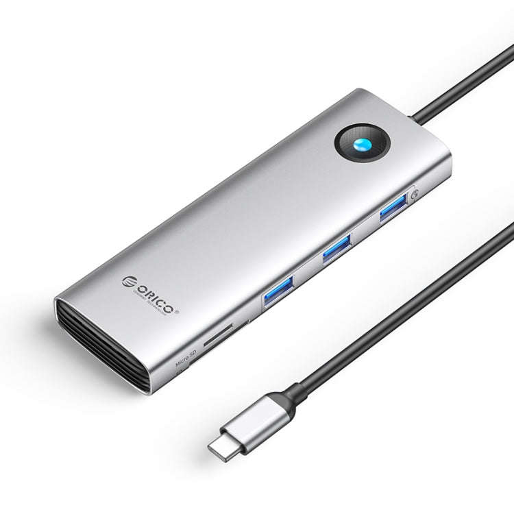 ORICO PW11-9P Type-C / USB-C 8-in-1 5Gbps Multifunction Docking Station, PW11-9P