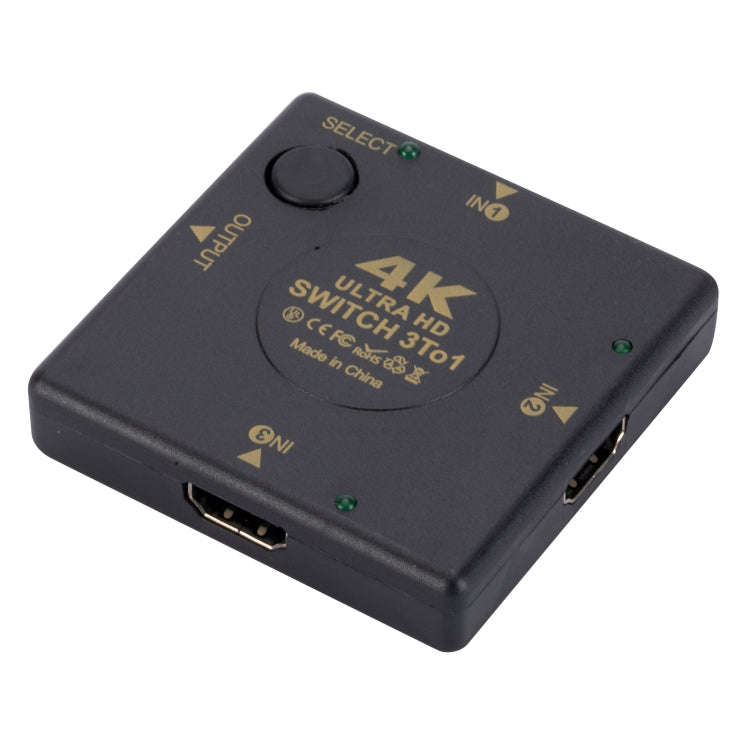 HDMI Switch 3 into 1 out 4Kx2K HD Video Switch, 3 into 1 out