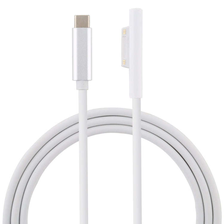 Surface Pro 7 / 6 / 5 to USB-C / Type-C Male Interfaces Power Adapter Charger Cable for Microsoft...