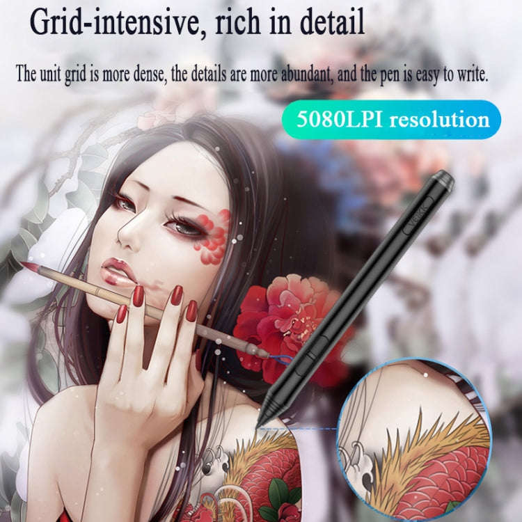 VEIKK A50 10x6 inch 5080 LPI Smart Touch Electronic Graphic Tablet, with Type-c Interface, A50