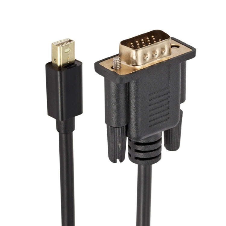 Mini DP to VGA Converter Cable, Cable Length: 1.8m, Mini DP to VGA