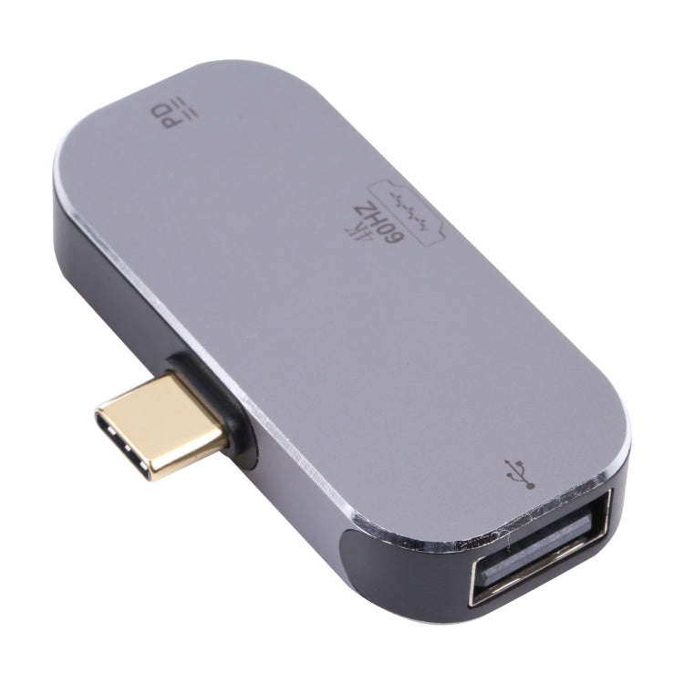 3 in 1 USB-C / Type-C Male to USB-C / Type-C Charging + USB + 4K 60Hz HDMI Female Adapter, USB-C ...