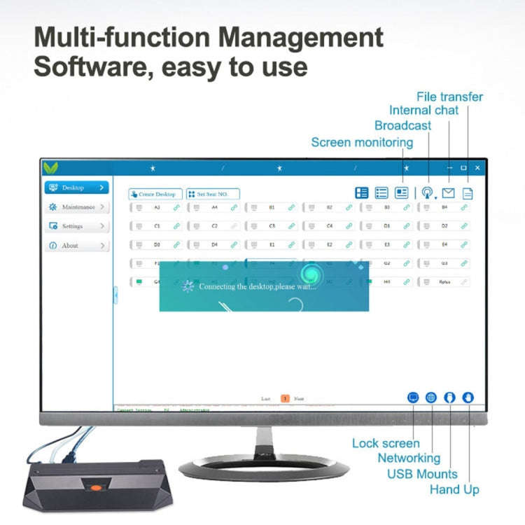 R0 Windows and Linux System Mini PC, Quad Core 1.5GHz, RAM: 1GB, ROM: 8GB, Wired Version