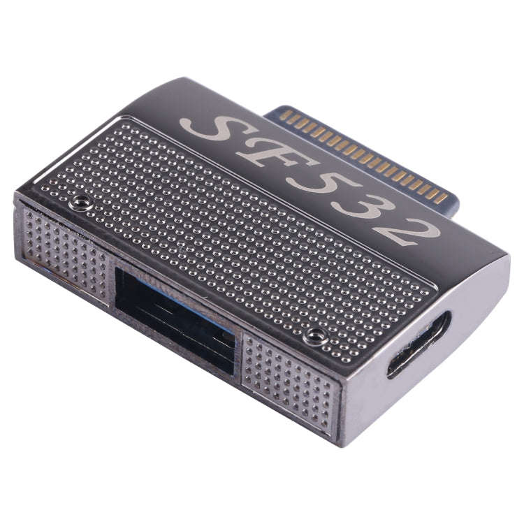SF532 For Microsoft Surface 40 Pin to USB3.1 / Type-C Female Adapter Extended Dock, SF532