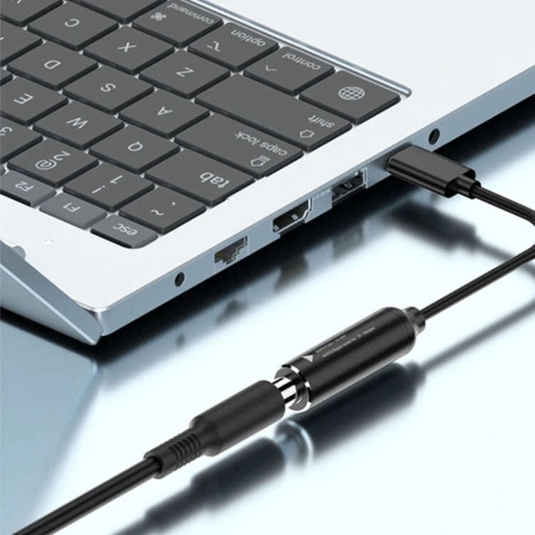 USB-C / Type-C Male to 2.5x0.7mm Female Nylon Braided Adapter Cable, 2.5x0.7mm