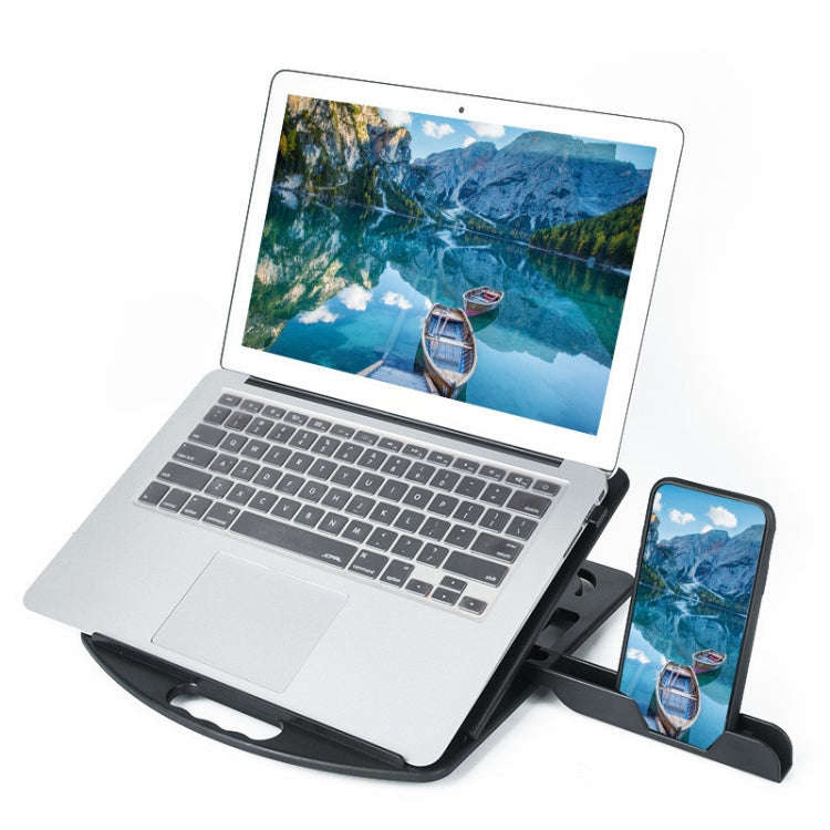 General-purpose Increased Heat Dissipation For Laptops Holder, Style: with Mobile Phone Holder, S...