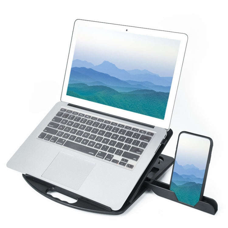 General-purpose Increased Heat Dissipation For Laptops Holder, Style: with Mobile Phone Holder, S...