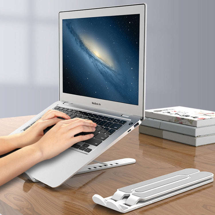 Laptop Stand Desktop Raise Bracket Cooling Base Lifting Holder Foldable, Pro-8