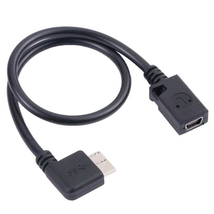 Mini USB Female to Micro-B 3.0 Male Data Charging Cable, Mini USB to Micro-B 3.0