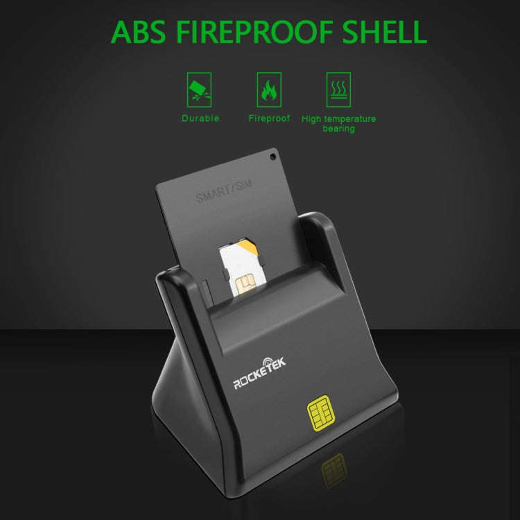 ROCKETEK SCR2 CAC ID SIM Chip Smart Card Reader, SCR2