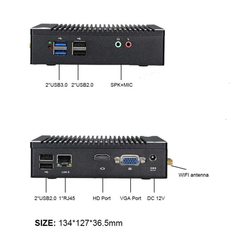 K620D Windows (Not Include XP) & Linux Mini PC without Memory and Hard Disk, Intel Celeron N2840 ...