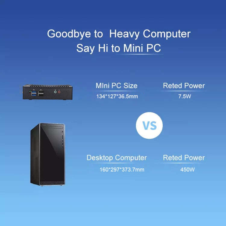 K620D Windows (Not Include XP) & Linux Mini PC without Memory and Hard Disk, Intel Celeron N2840 ...