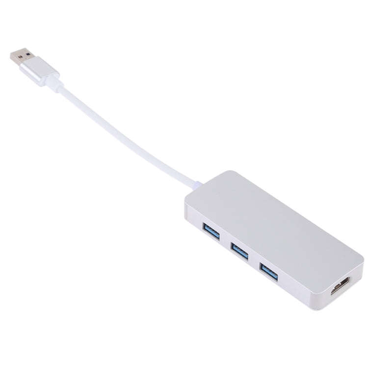 4 in 1 USB 3.0 to 3 x USB 3.0 + HDMI Adapter