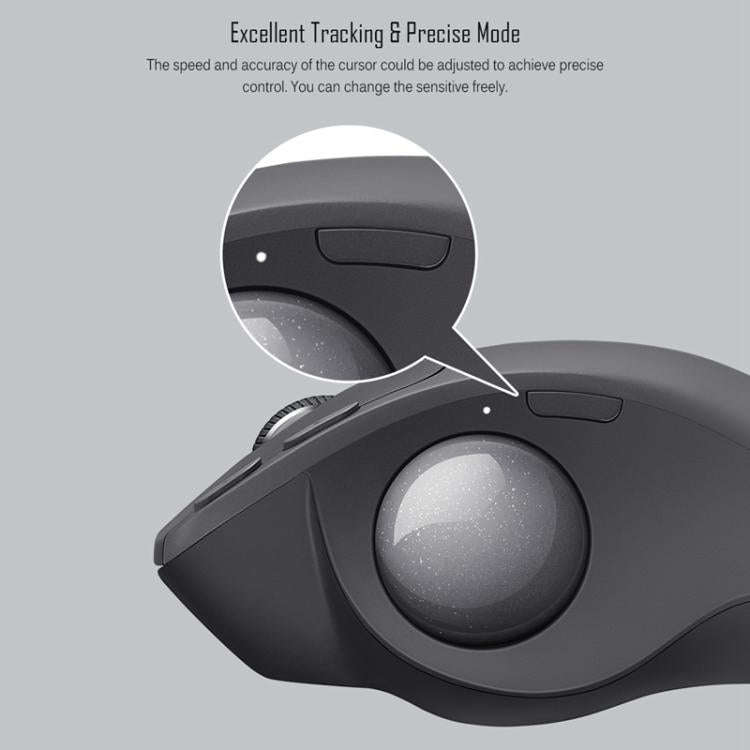Logitech MX ERGO S 440DPI Bluetooth + Unifying Dual-mode Wireless Trackball Optical Mouse, MX ERGO S