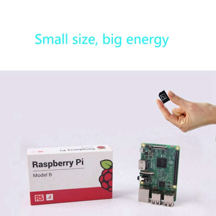 BASEQI Raspberry Pi Development Board Hidden TF to SD Card Case